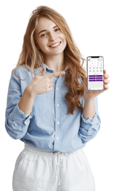 Девушка с телефоном